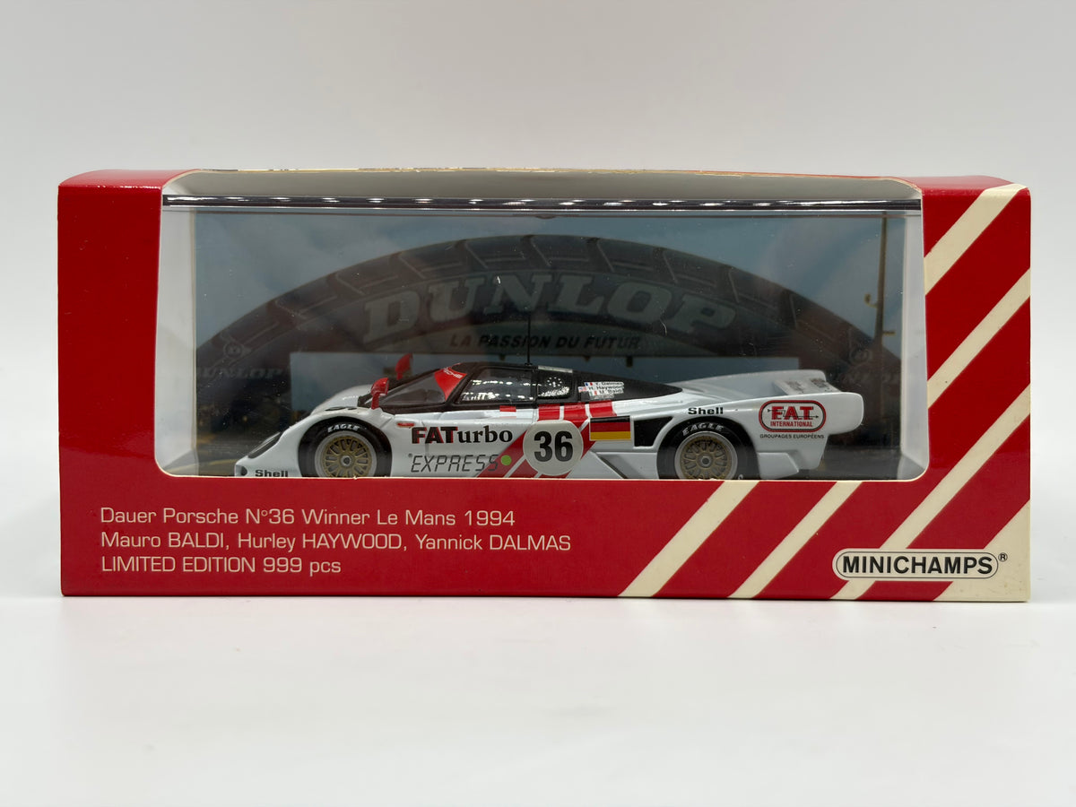 1/43 1994 Dauer Porsche 962 - Baldi / Dalmas / Haywood - Minichamps | Model Le Mans Car