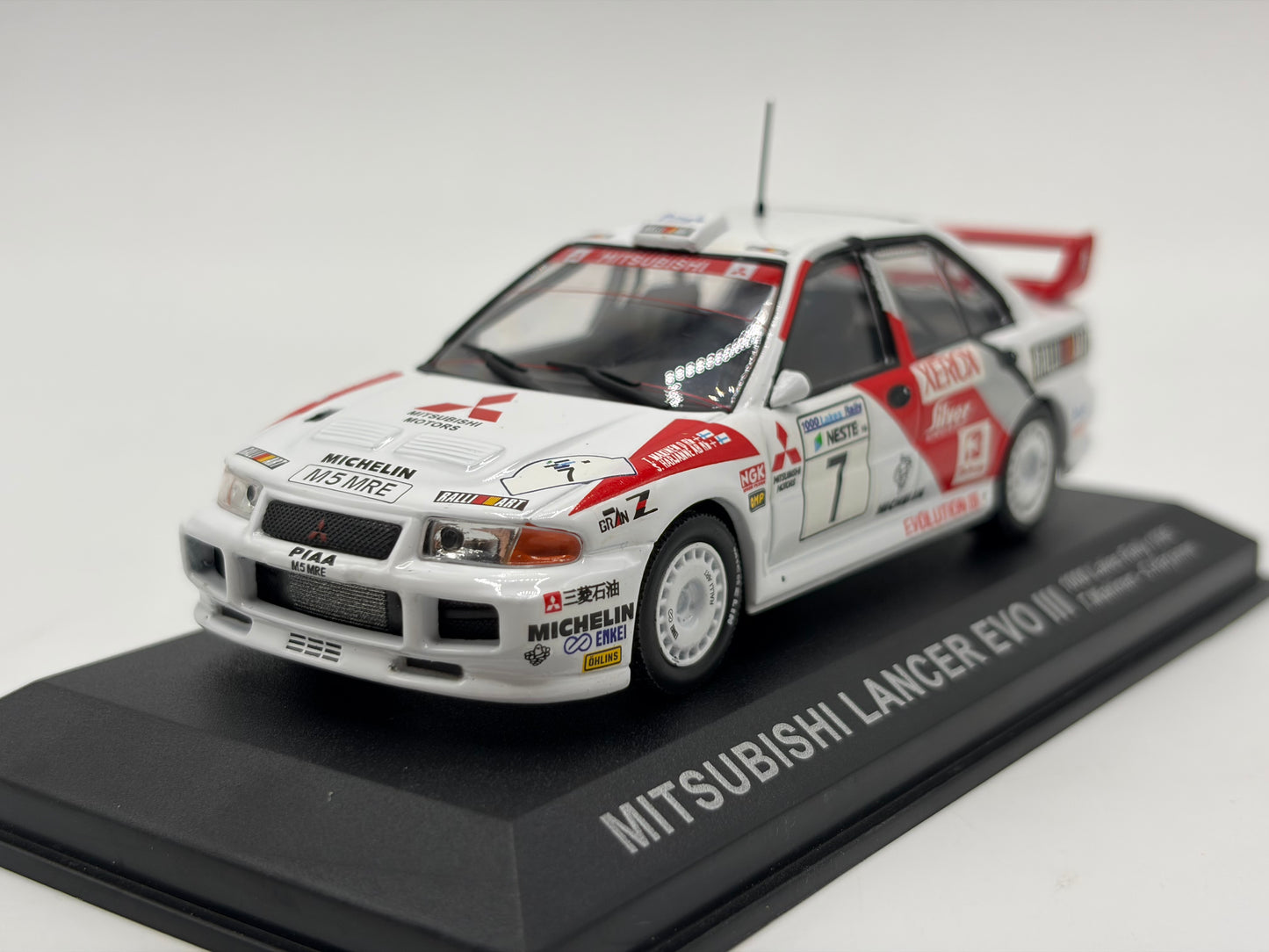 1/43 1996 Mitsubishi Lancer Evo III - 1000 Lakes Rally - Makinen / Harjanne | Model Rally Car