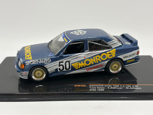 1/43 1986 Mercedes 190E 2.3-16 - ETCC - van Dalen / De Dryver / de Deyne | Model Car