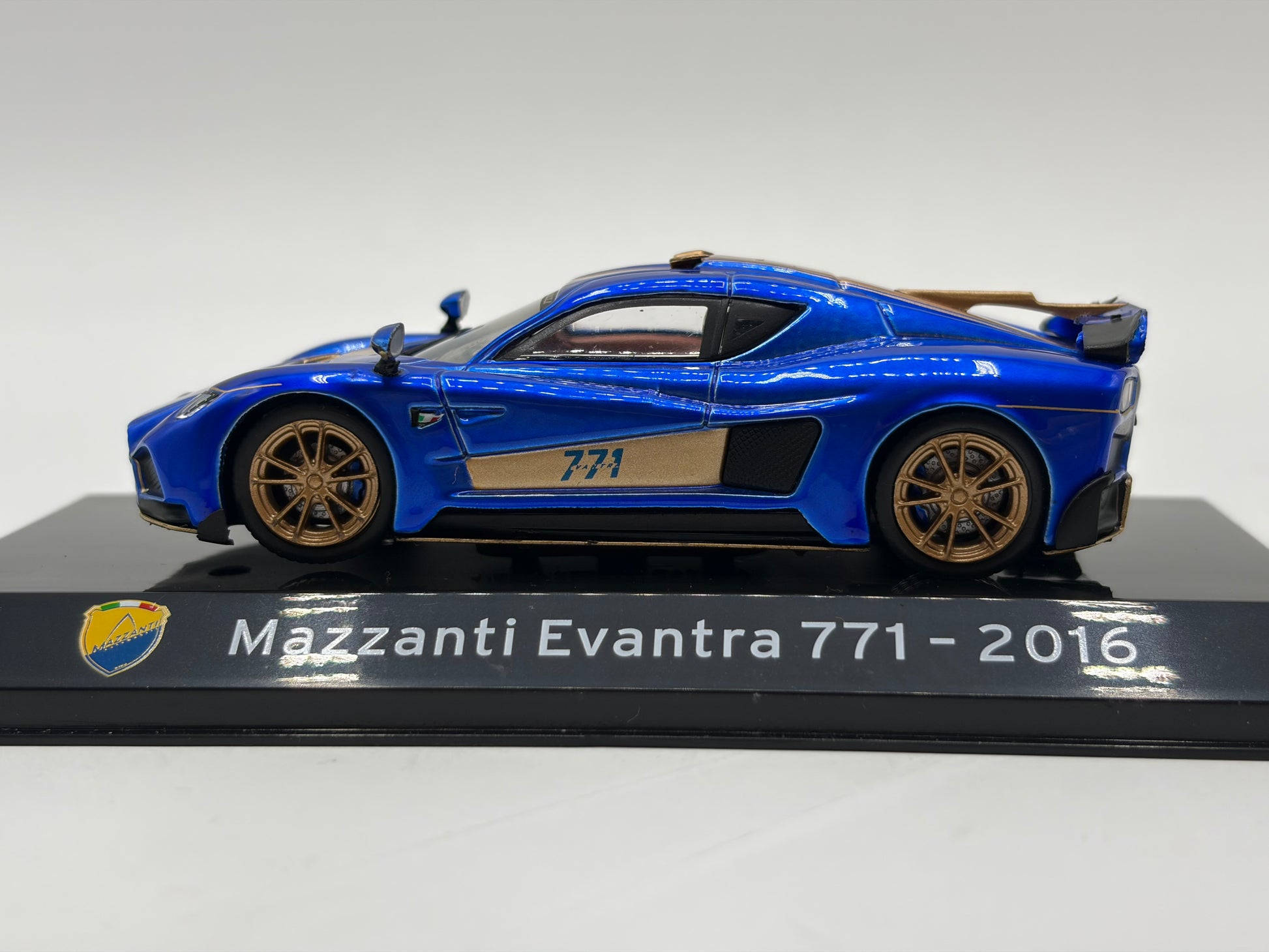 1/43 2016 Mazzanti Evantra 771 | Model Car | Supercar Collection