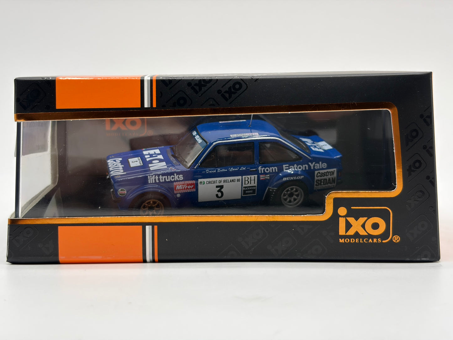 1/43 1980 Ford Escort MK2 RS1800 - Circuit of Ireland - Billy Coleman / Brendan Neville | Model Rally Car