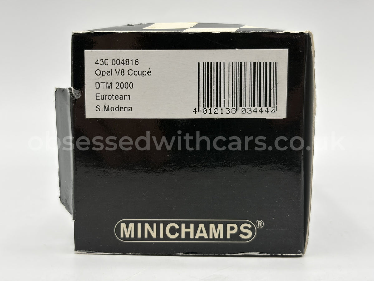 1/43 2000 Opel V8 Coupe - DTM - Stefano Modena - Minichamps | Model Car
