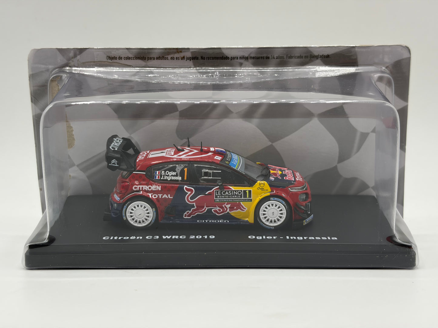 1/43 2019 Citroen C3 WRC - Monte Carlo Rally - Ogier / Ingrassia | Model Rally Car