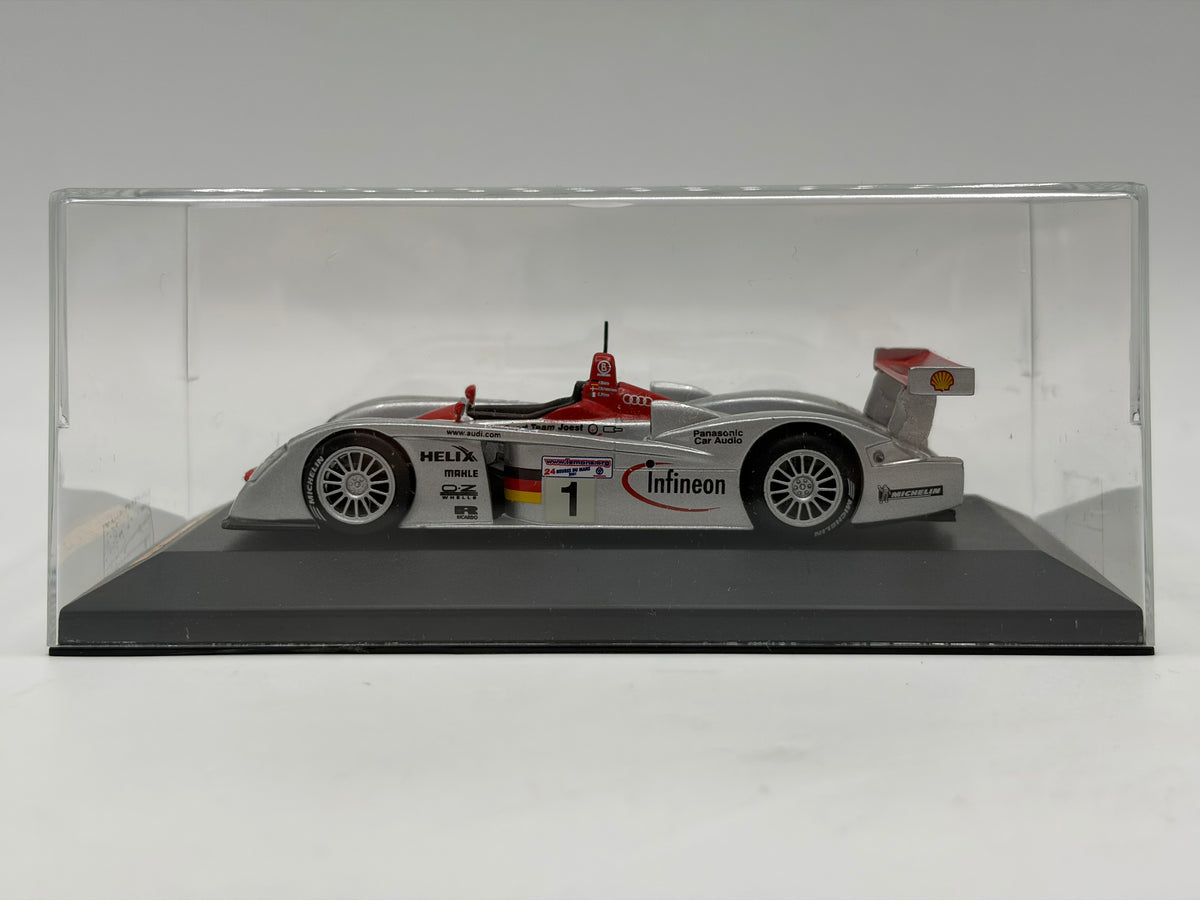 1/43 2001 Audi R8 - Biela / Kristensen / Pirro - | Model Le Mans Car