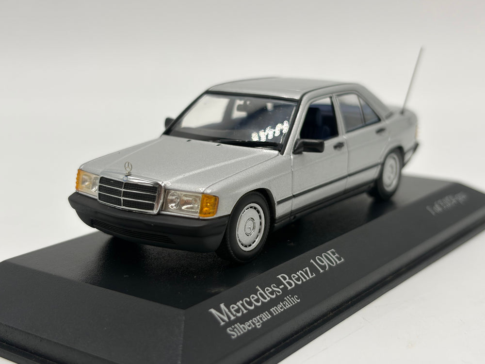1/43 1984 Mercedes 190E - Silver - Minichamps | Model Car