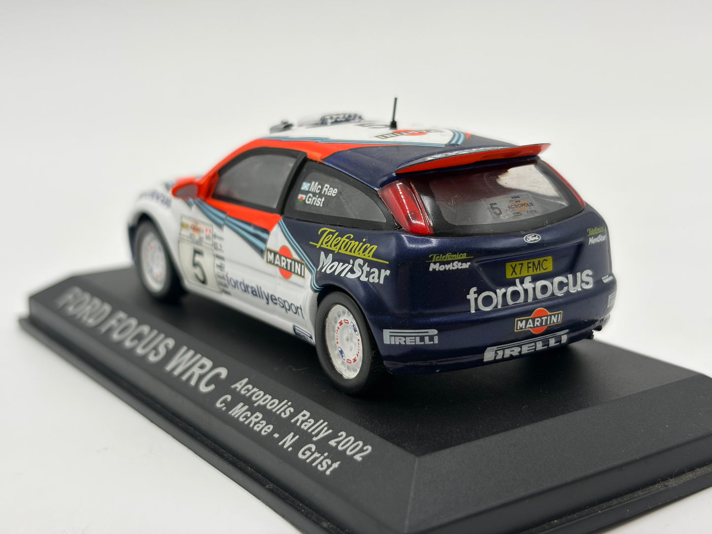 1/43 2002 Ford Focus WRC - Acropolis Rally - McRae / Grist | Model Rally Car