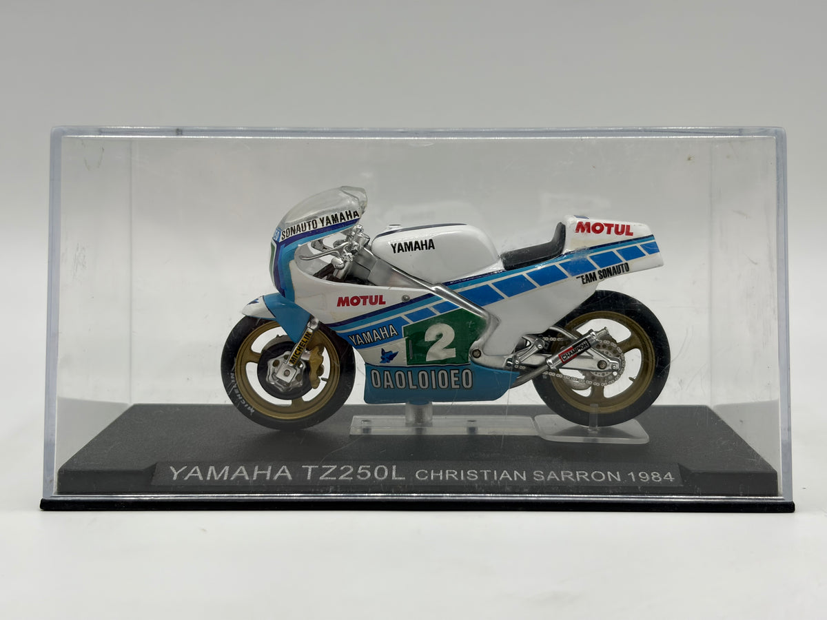 1/24 1984 Yamaha TZ250L - Christian Sarron | Champion Racing Bikes