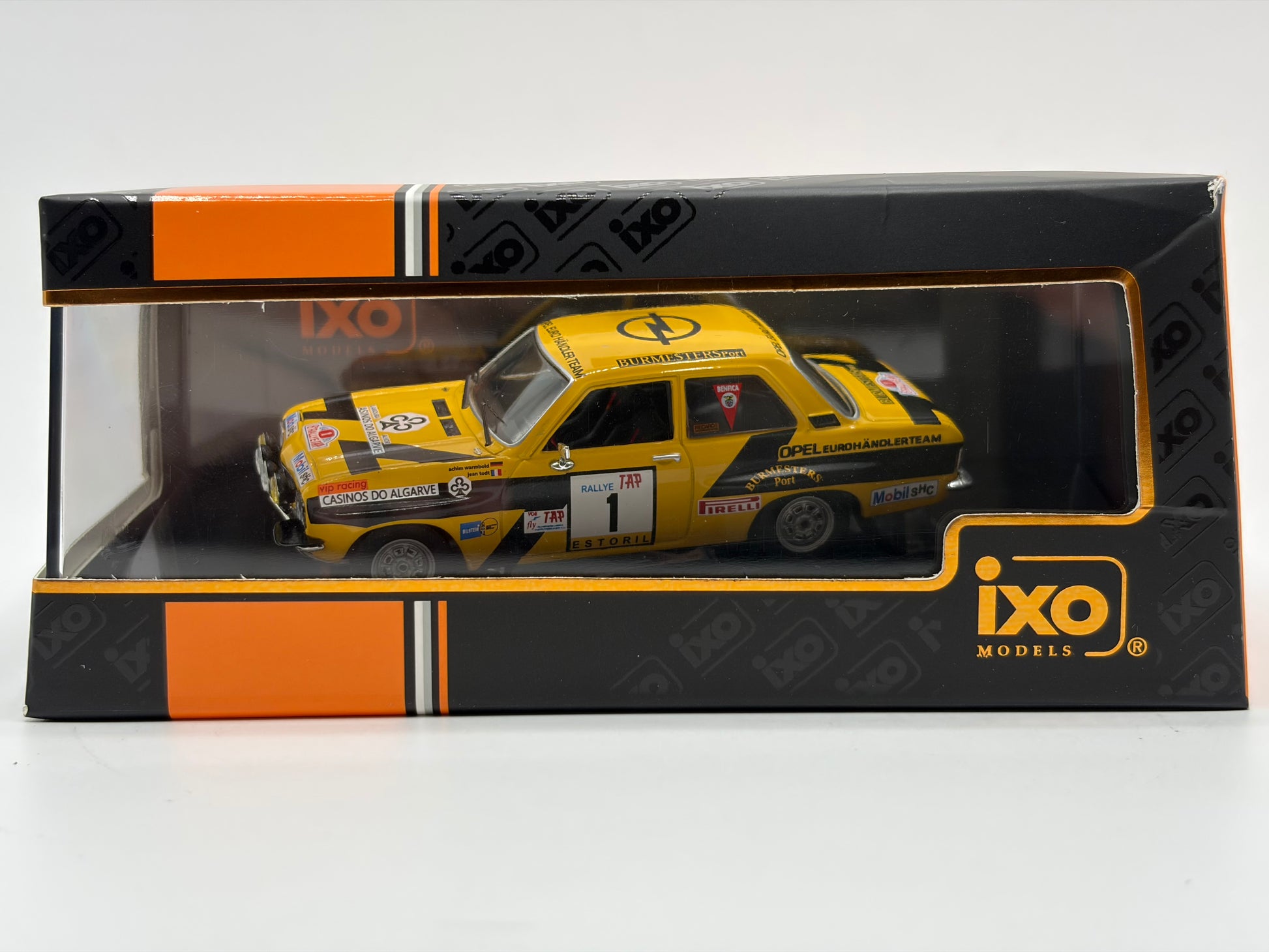 1/43 1974 Opel Ascona A - Rally Portugal - Warmbold / Todt | Model Rally Car