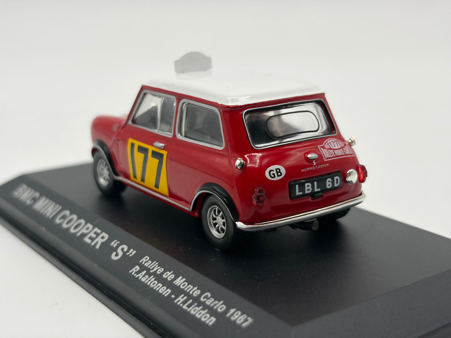 1/43 1967 BMC Mini Cooper S - Monte Carlo Rally - Aaltonen / Liddon | Model Rally Car