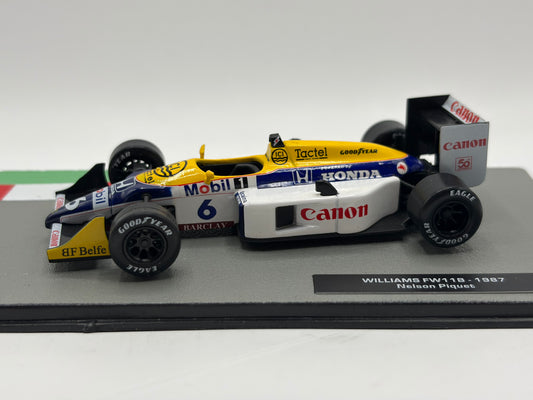1/43 1987 Williams FW11B - Nelson Piquet | Model F1 Car