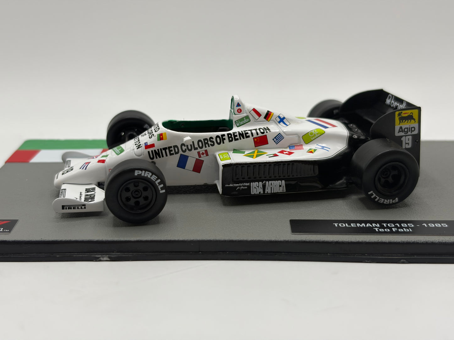 1/43 1985 Toleman TG185 - Teo Fabi | Model F1 Car