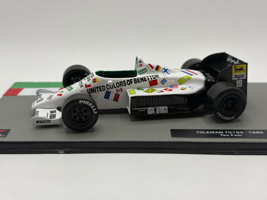 1/43 1985 Toleman TG185 - Teo Fabi | Model F1 Car