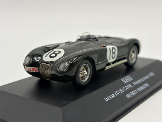 1/43 1953 Jaguar XK120 C-Type - Rolt / Hamilton - Quartzo | Model Le Mans Car