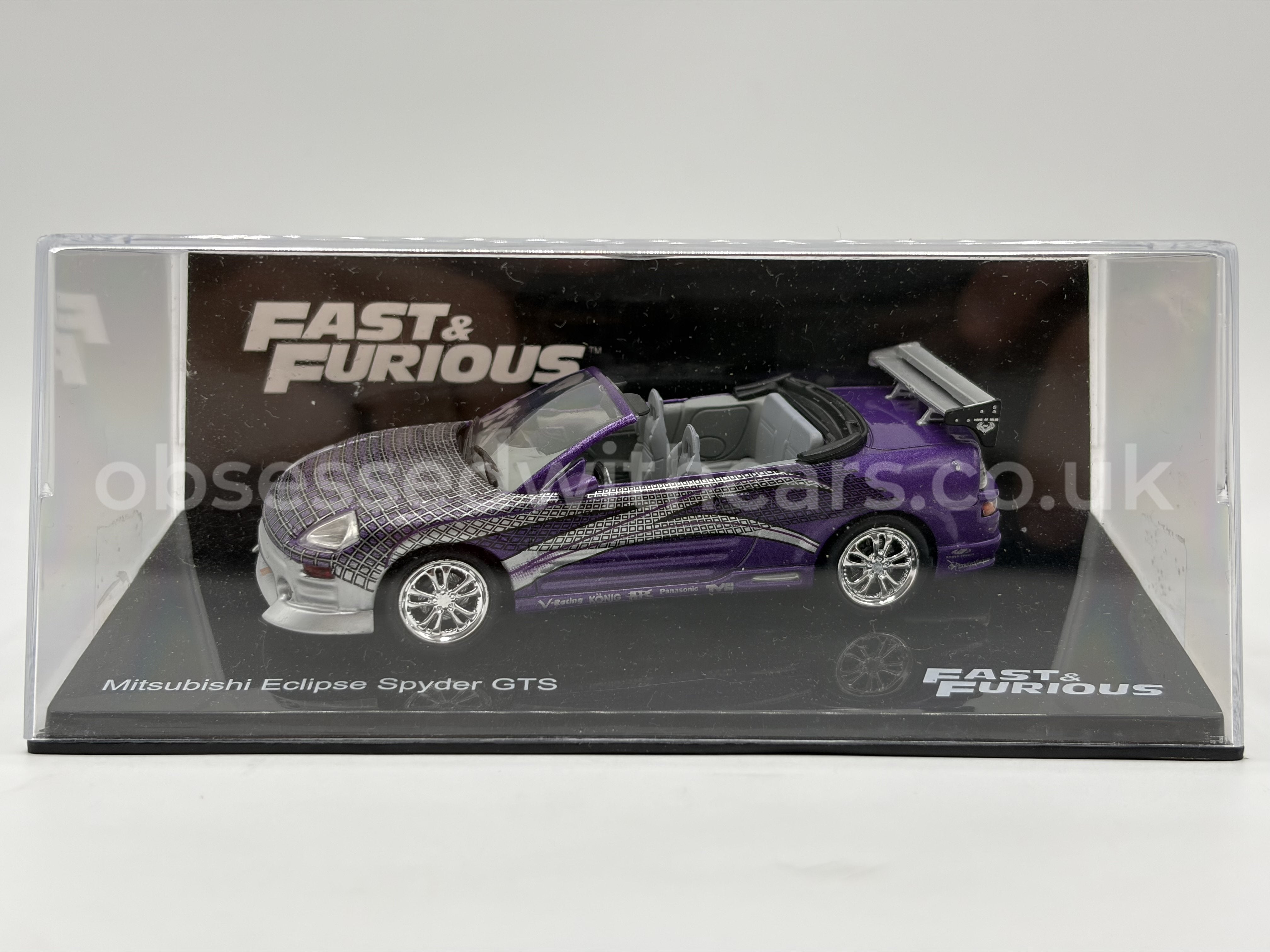 1/43 2003 Mitsubishi Eclipse Spyder GTS - Fast & Furious | Model