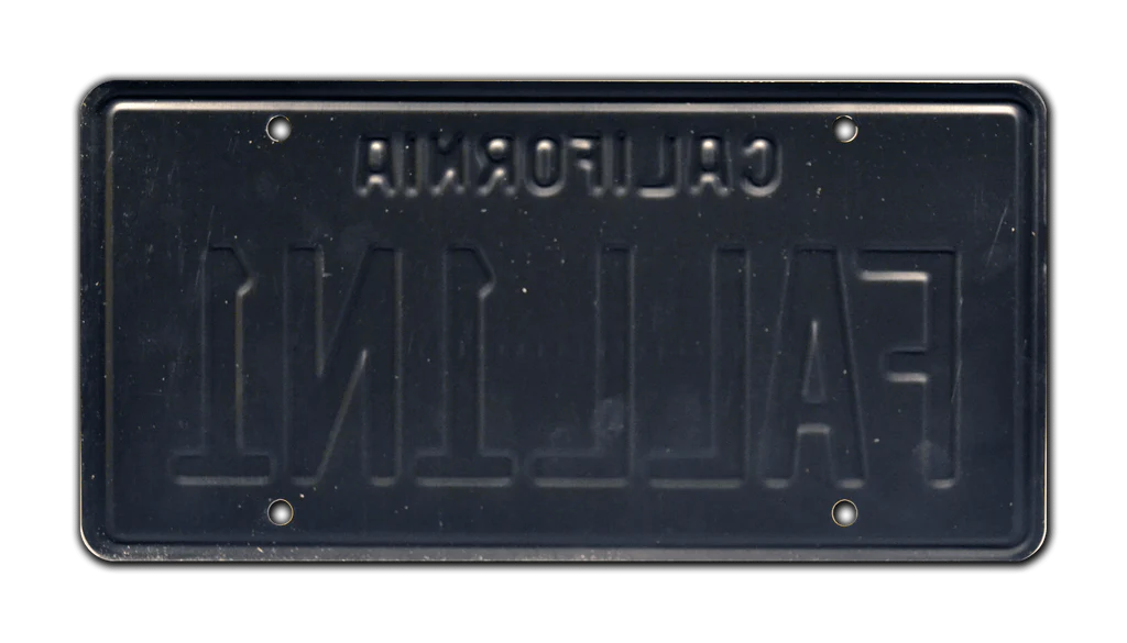 FALL1N1 - Lucifer - Lucifer's Corvette | License Plate