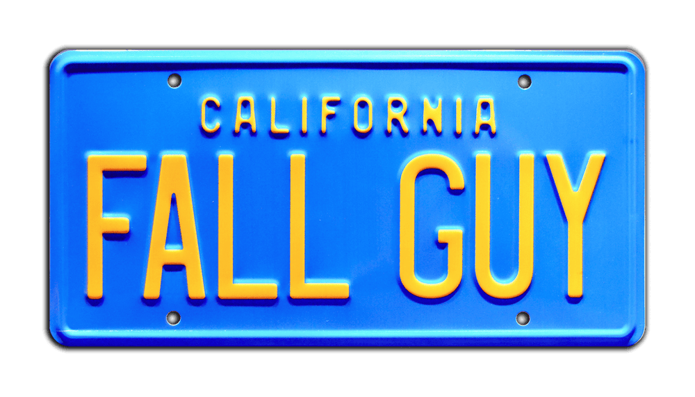 FALL GUY - Fall Guy - GMC Pickup | License Plate