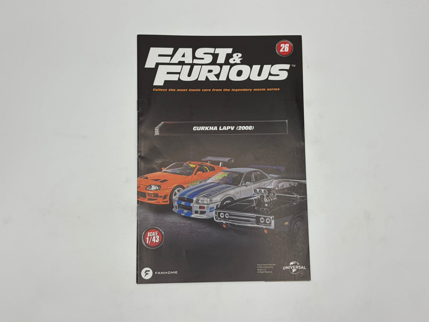 Fast & Furious Car Collection Magazines - Select Your Issue