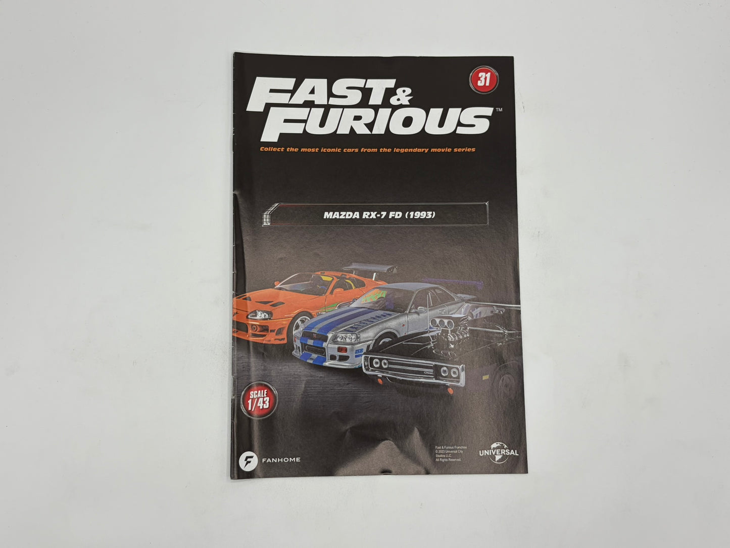 Fast & Furious Car Collection Magazines - Select Your Issue