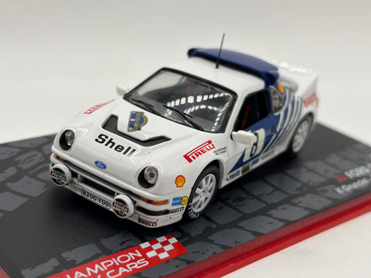 1/43 1986 Ford RS200 - Sweden Rally - Grundel / Melander | Model Rally Car