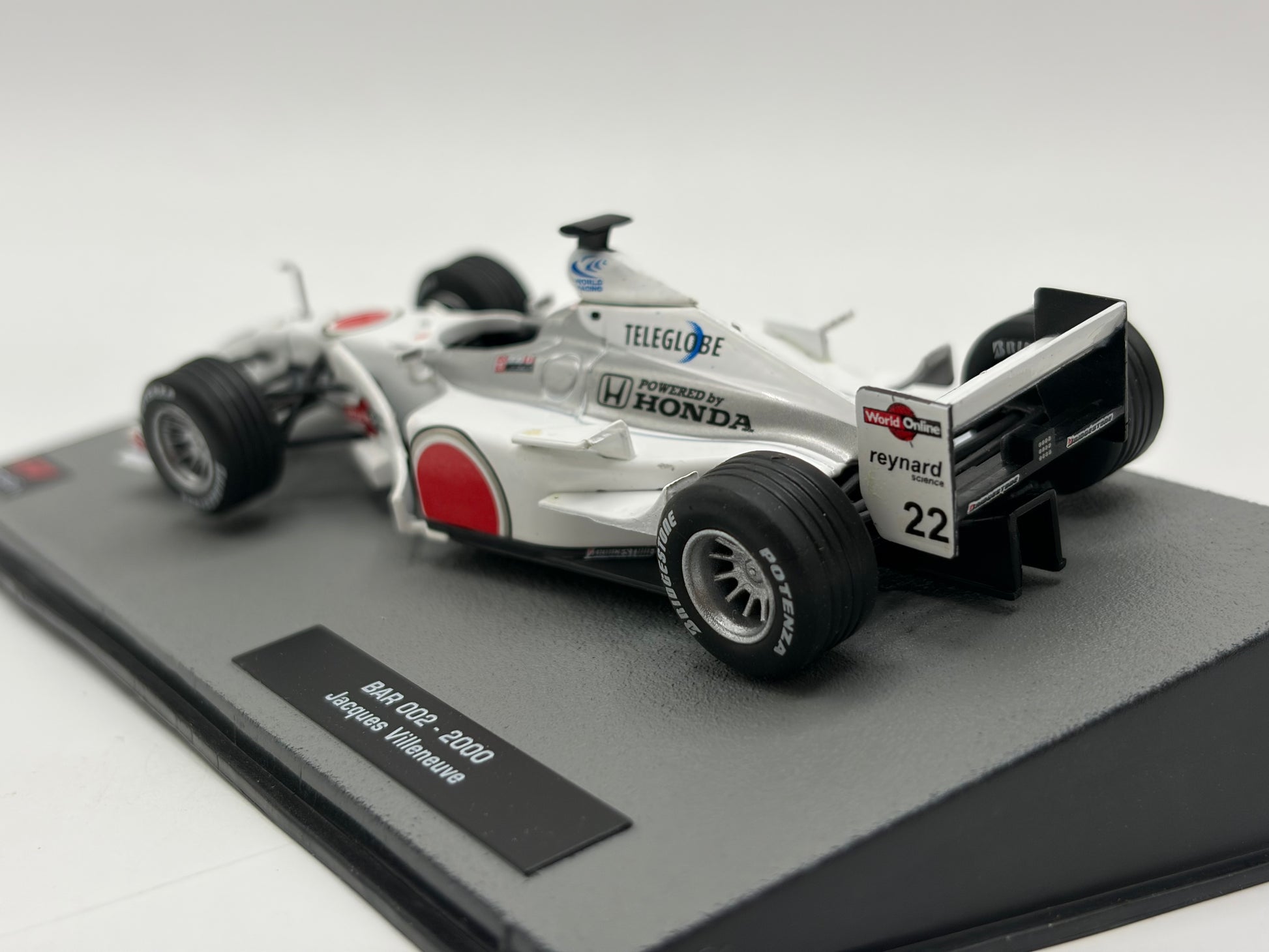 1/43 2000 BAR Honda 002 - Jacques Villeneuve | Model F1 Car