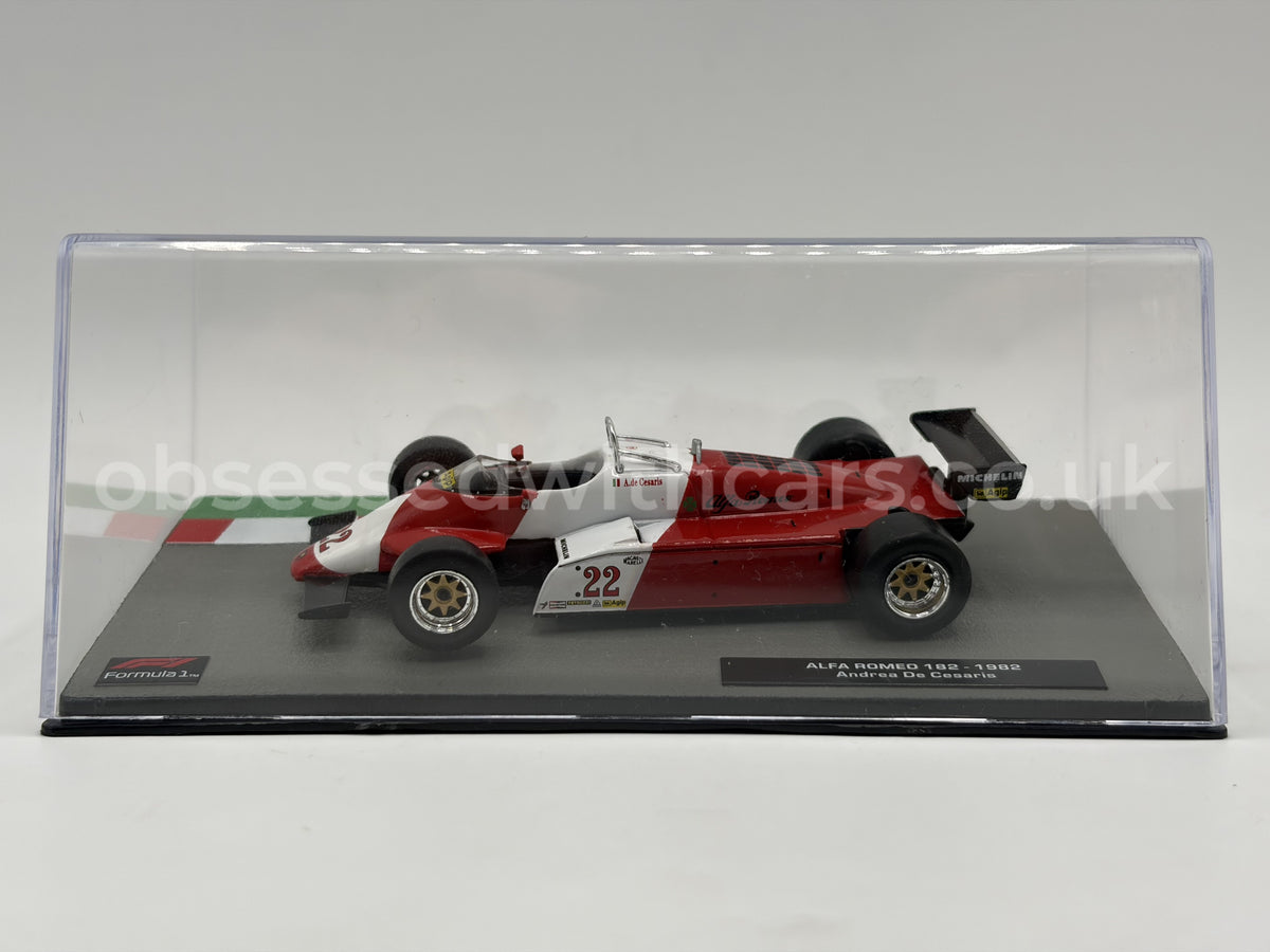 1/43 1982 Alfa Romeo 182 - Andrea de Cesaris | Model F1 Car