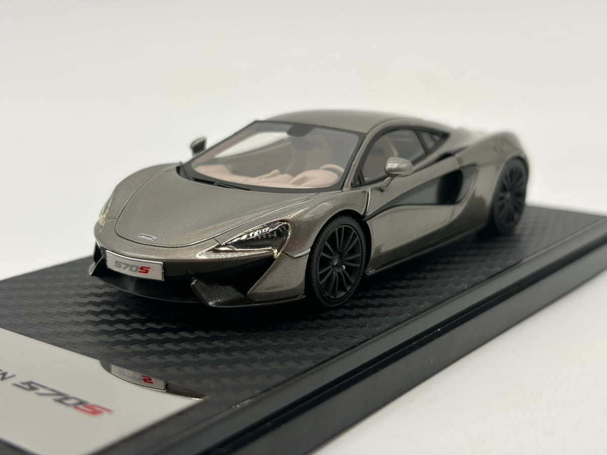 1/43 2015 McLaren 570S - Blade Silver - TSM Models | Model Car