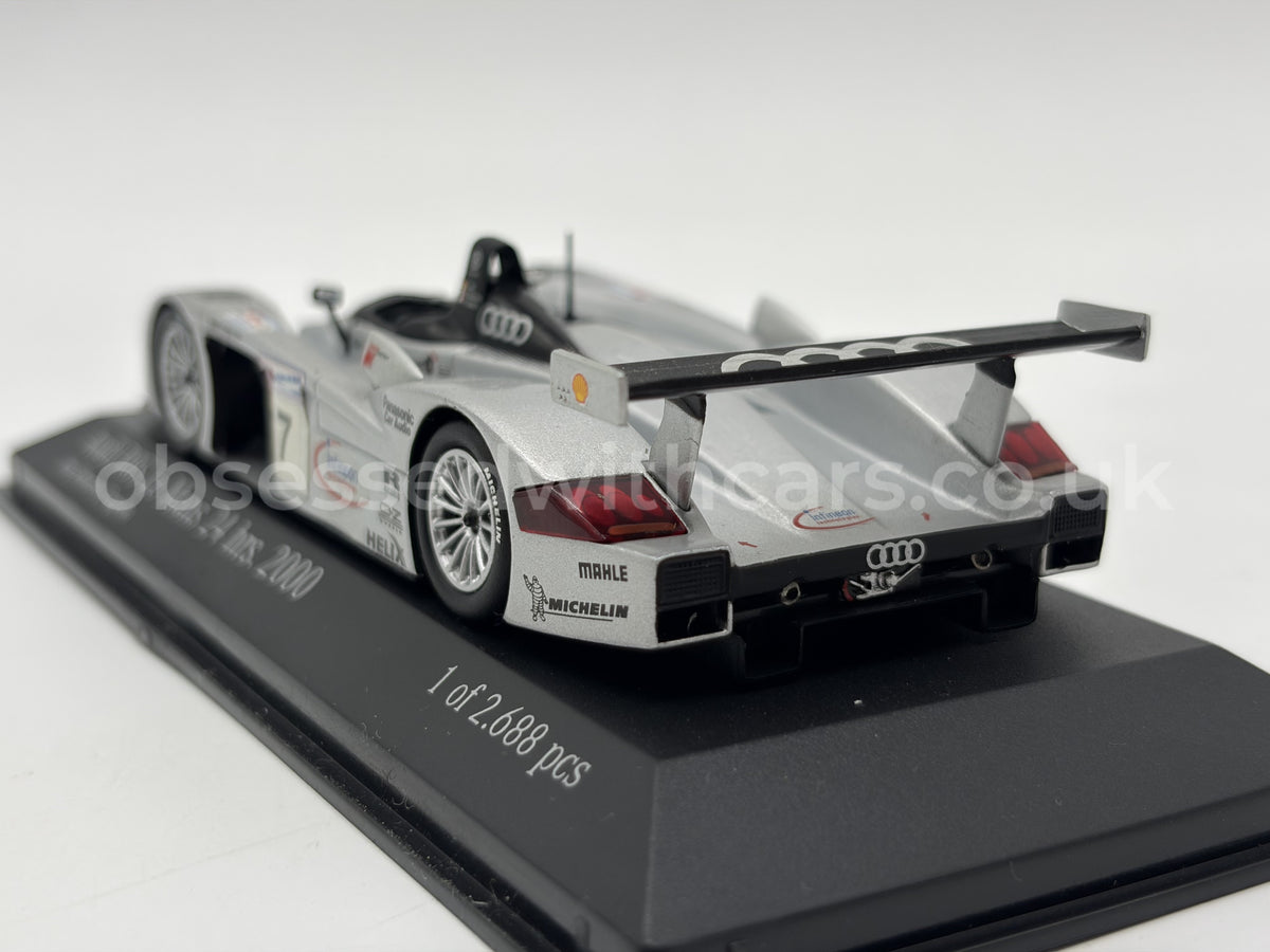 1/43 2000 Audi R8S - Abt / Alboreto / Capello - Minichamps | Model Le Mans Car