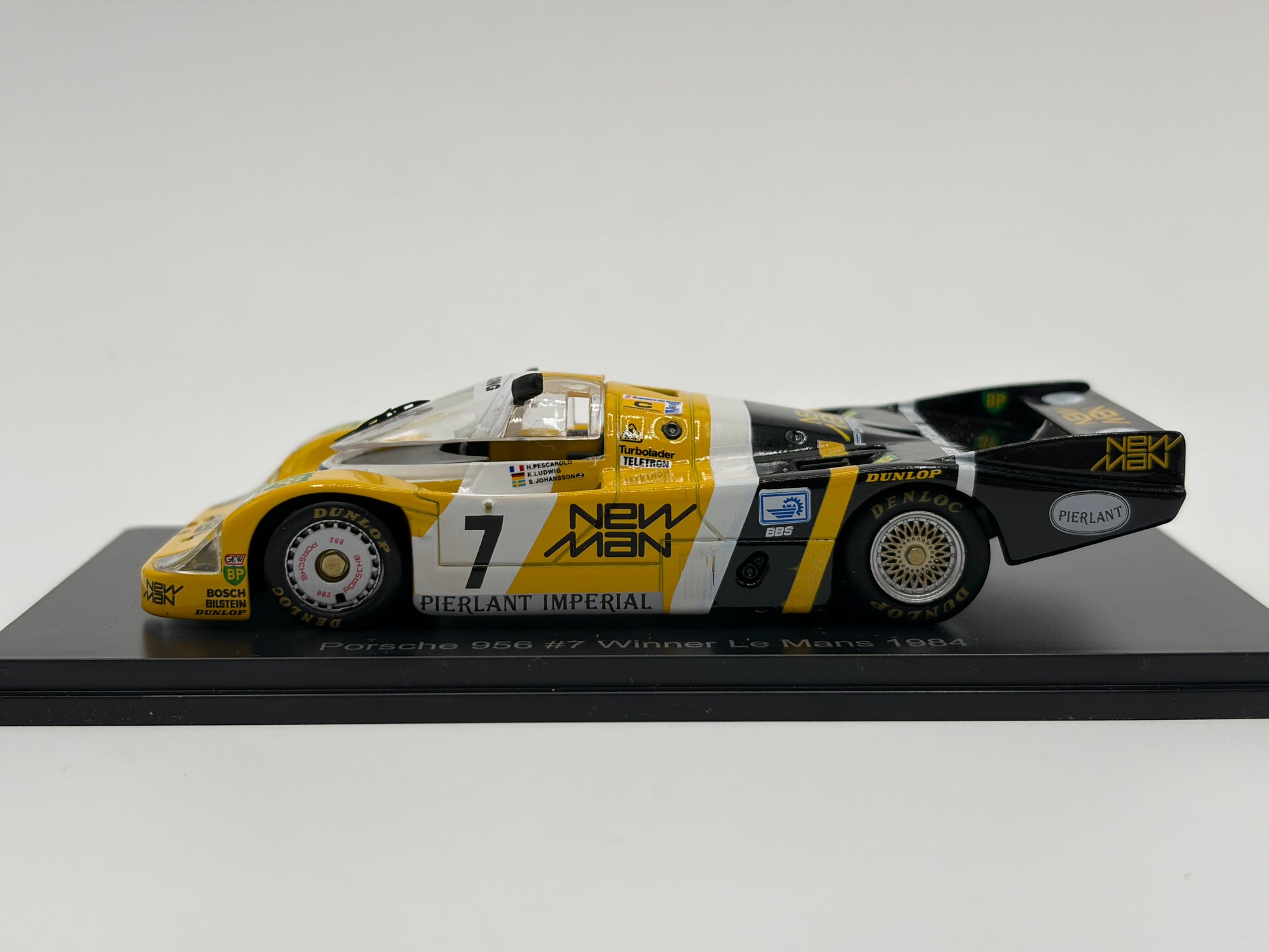 1/43 1984 Porsche 956 #7 - Ludwig / Pescarolo | Model Le Mans Car