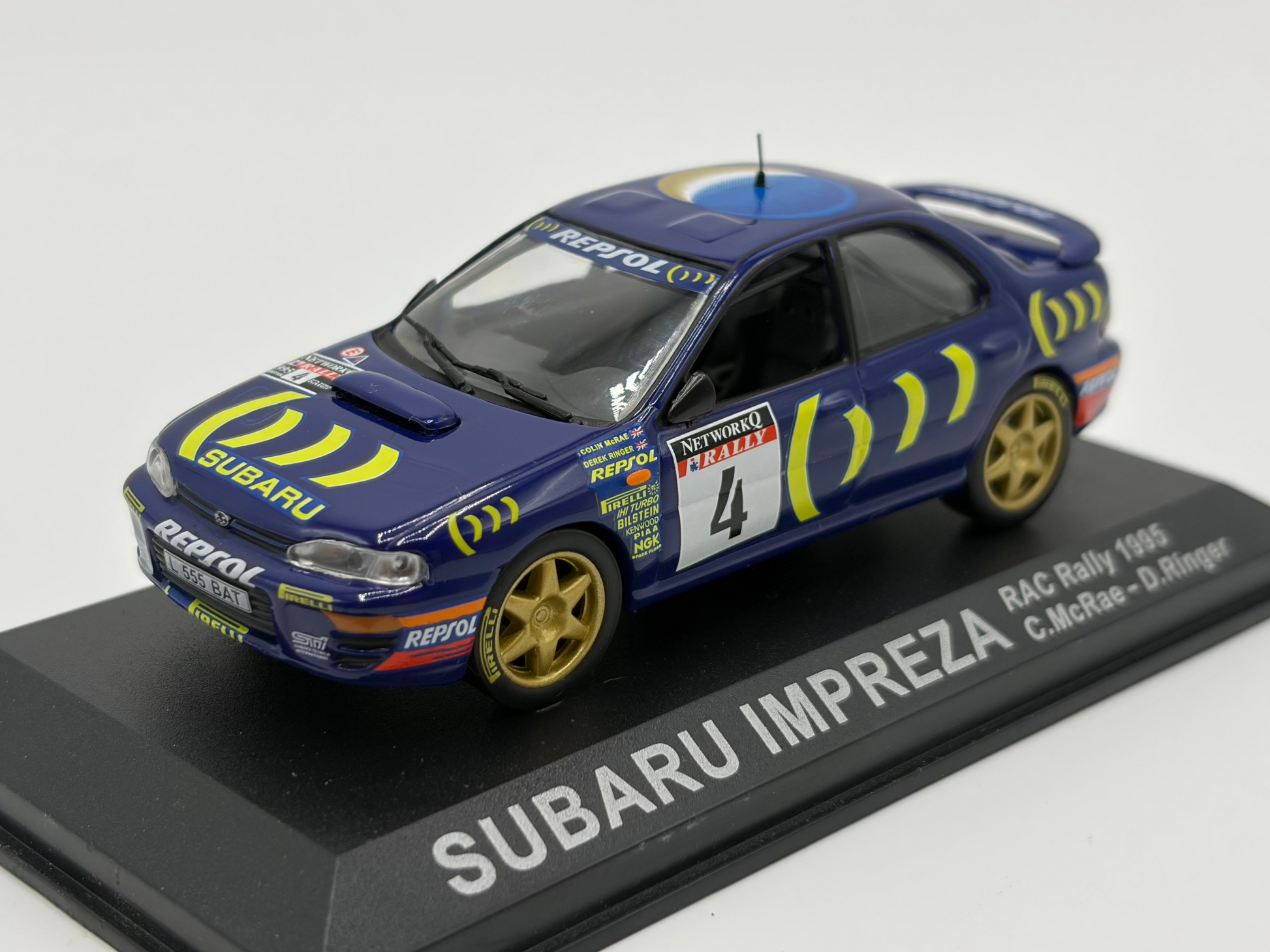 1/43 1995 Subaru Impreza - RAC Rally - McRae / Ringer | Model Rally Car