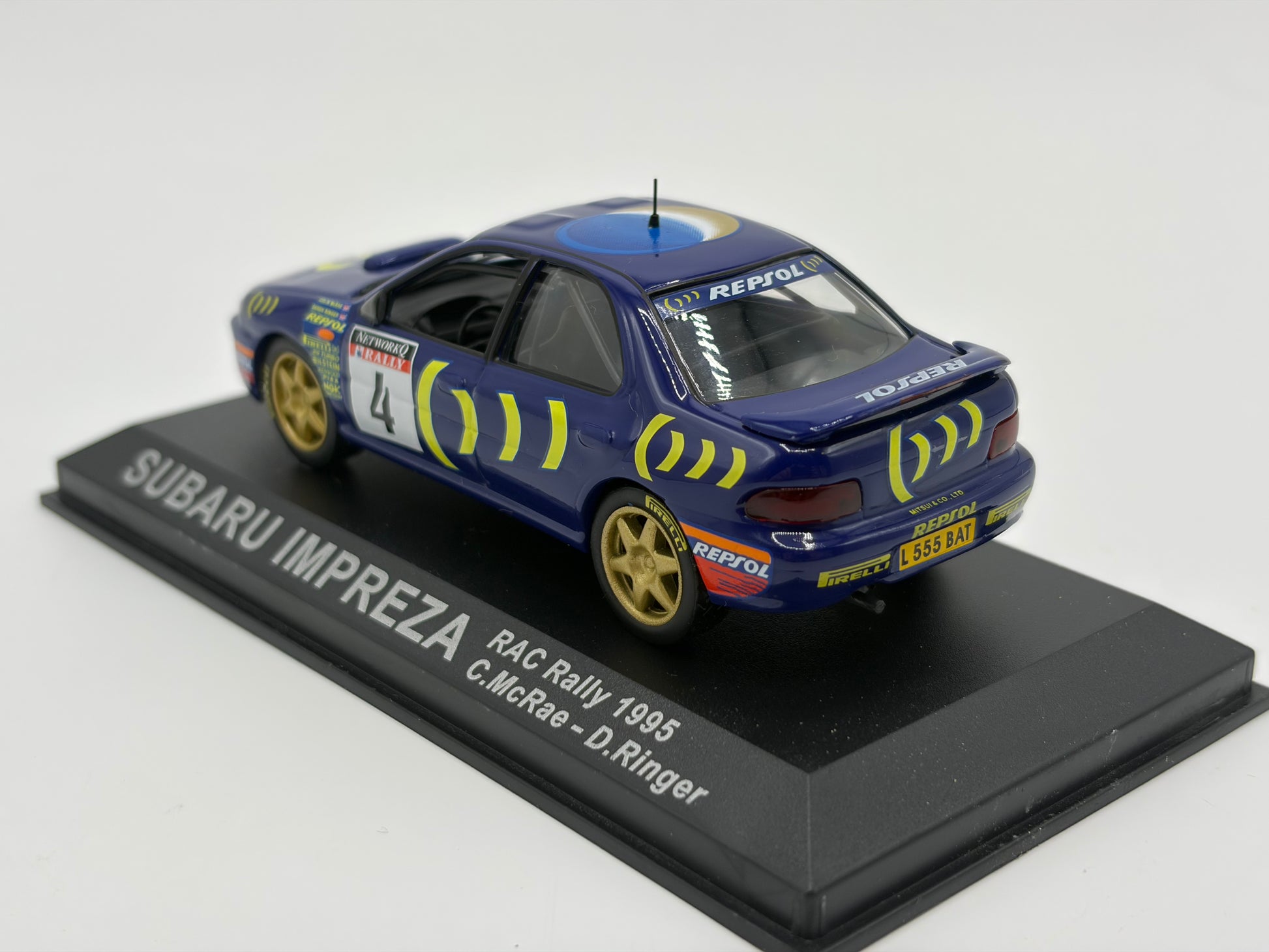 1/43 1995 Subaru Impreza - RAC Rally - McRae / Ringer | Model Rally Car