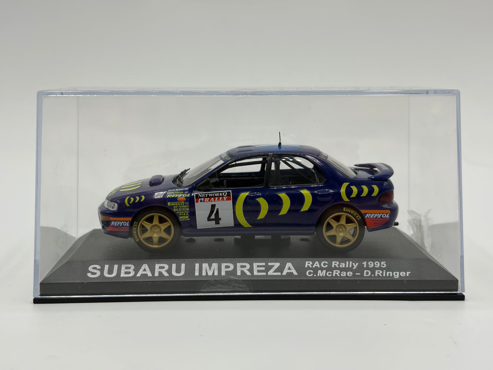 1/43 1995 Subaru Impreza - RAC Rally - McRae / Ringer | Model Rally Car