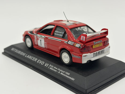 1/43 1999 Mitsubishi Lancer Evo VI - Rally New Zealand - Makinen / Mannisenmaki | Model Rally Car
