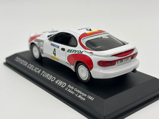 1/43 1992 Toyota Celica Turbo 4WD - Rally Catalunya - Sainz / Moya | Model Rally Car