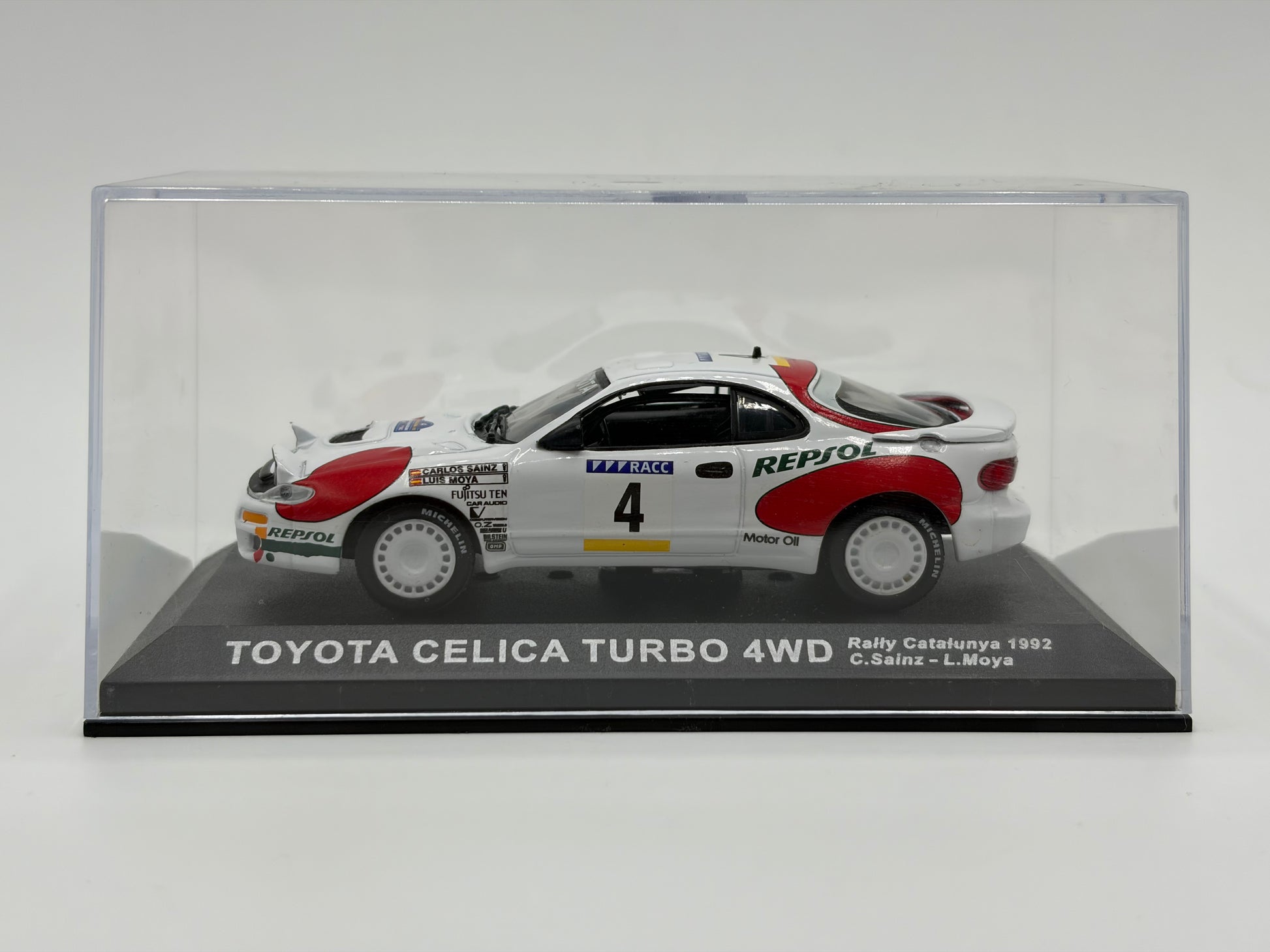 1/43 1992 Toyota Celica Turbo 4WD - Rally Catalunya - Sainz / Moya | Model Rally Car