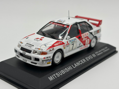 1/43 1996 Mitsubishi Lancer Evo III - 1000 Lakes Rally - Makinen / Harjanne | Model Rally Car