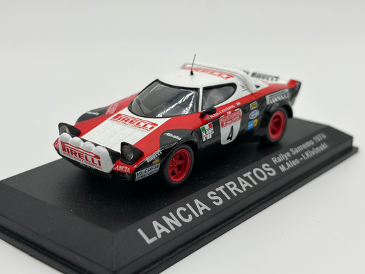1/43 1978 Lancia Stratos - Sanremo Rally - Alen / Kivimaki | Model Rally Car