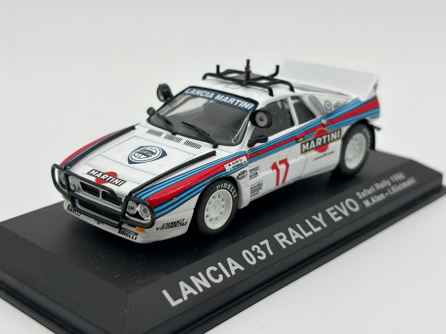 1/43 1984 Lancia 037 Rally Evo - Safari Rally - Alen / Kivimaki | Model Rally Car