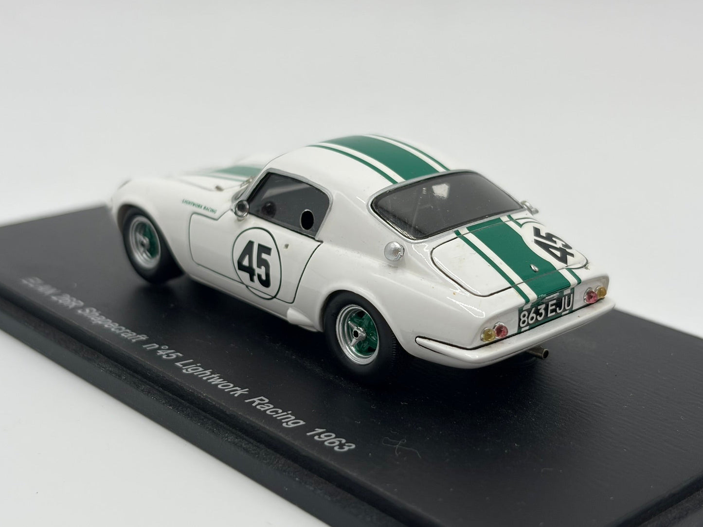 1/43 1963 Lotus Elan 26R Shapecraft - Lightwork Racing - Spark | Model Car