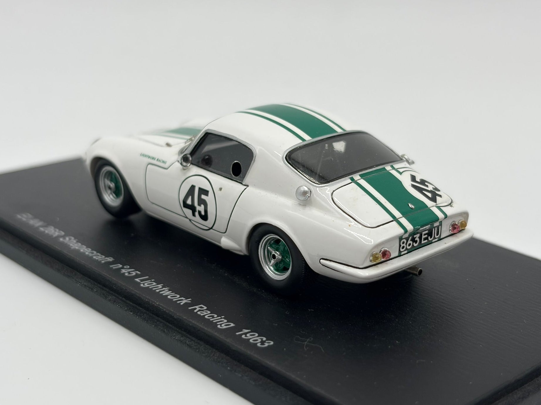 1/43 1963 Lotus Elan 26R Shapecraft - Lightwork Racing - Spark | Model Car