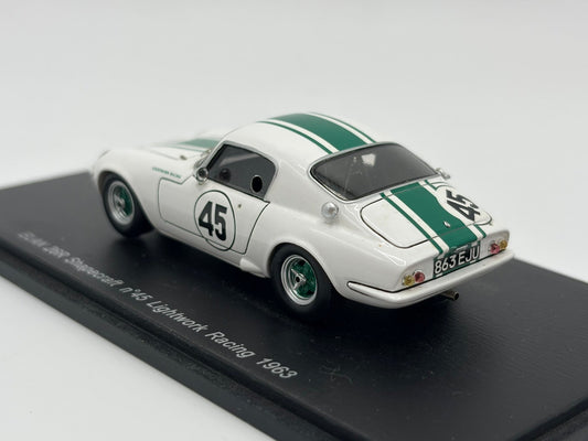 1/43 1963 Lotus Elan 26R Shapecraft - Lightwork Racing - Spark | Model Car