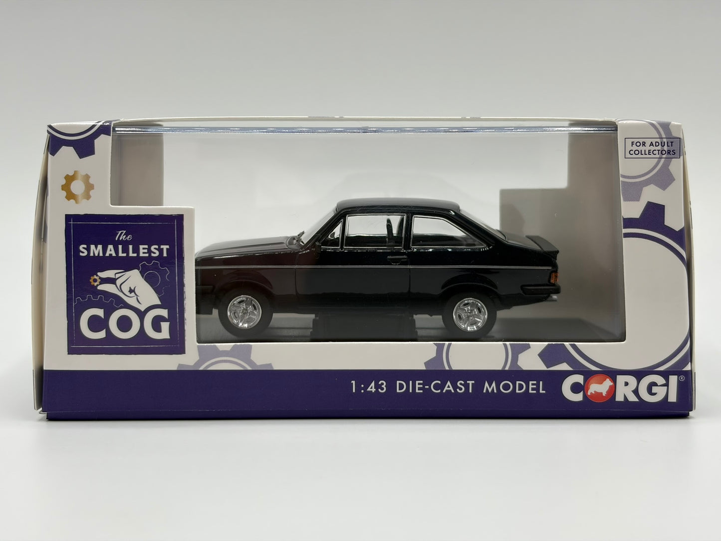 1/43 1979 Ford Escort RS2000 - Richard Hammond / Smallest Cog - Corgi Vanguards | Model Car