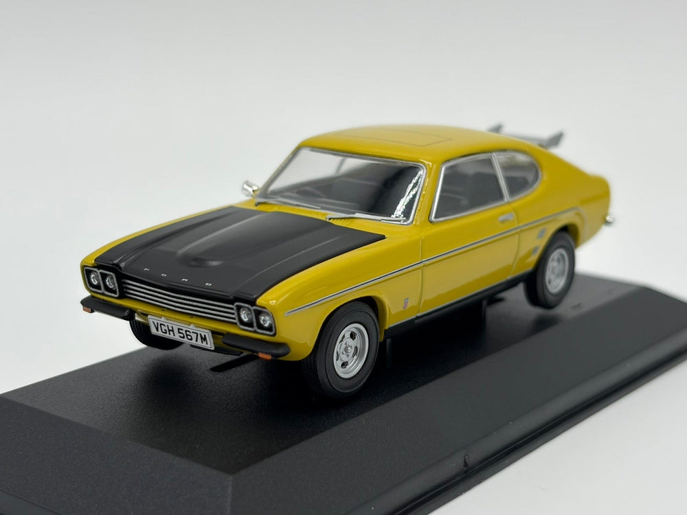 1/43 1974 Ford Capri 3.0 GXL - Richard Hammond / Grand Tour - Corgi Vanguards | Model Car