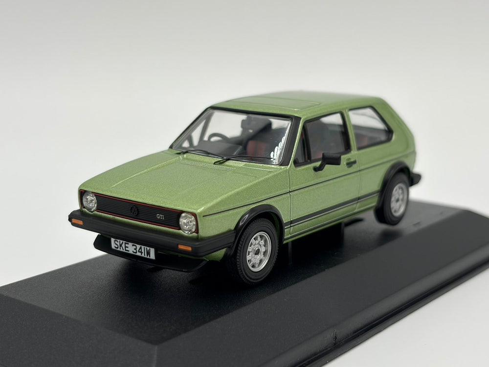 1/43 1981 Volkswagen Golf GTI - Inari Silver | Corgi Vanguards | Model Car