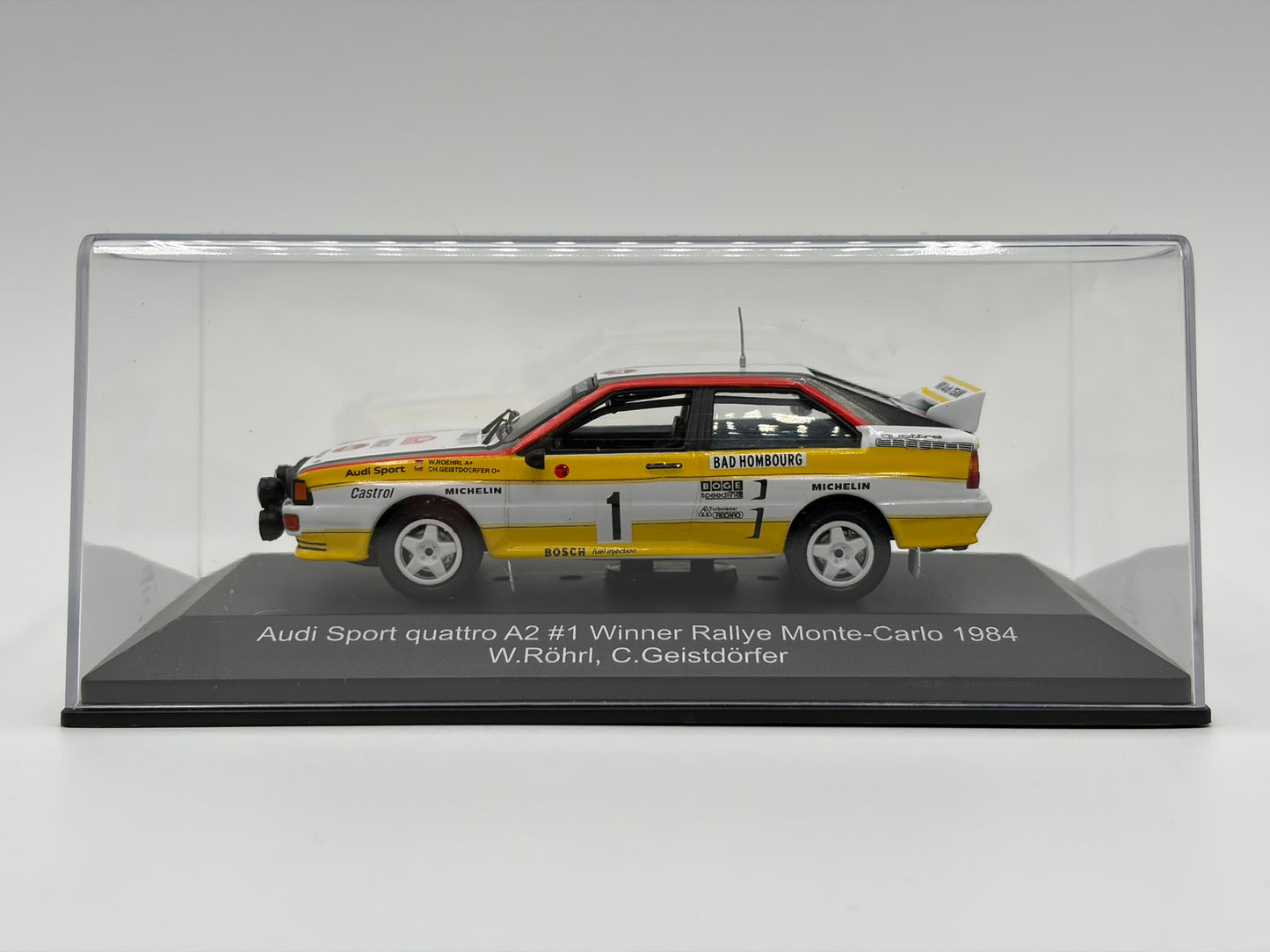 1/43 1984 Audi Quattro A2 - Rohrl / Geistdorfer - CMR | Model Rally Car