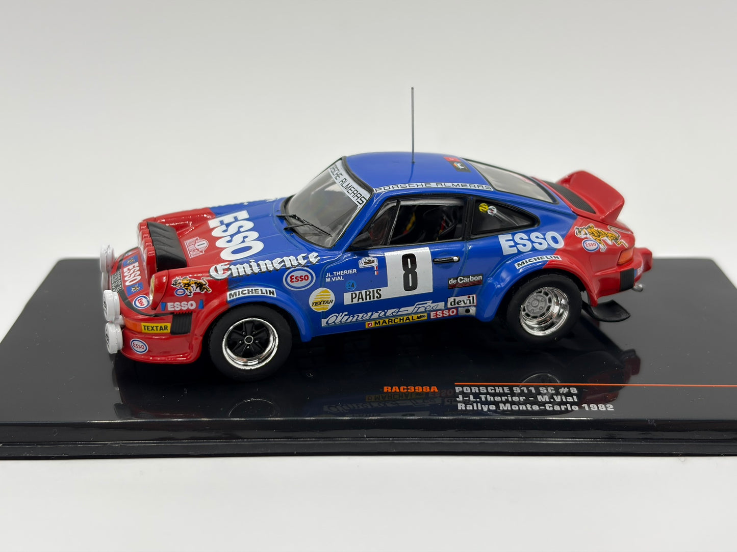 1/43 1982 Porsche 911 SC - Therier / Vial - IXO | Model Rally Car