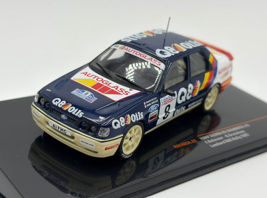1/43 1991 Ford Sierra RS Cosworth - Delecour / Grataloup - IXO | Model Rally Car