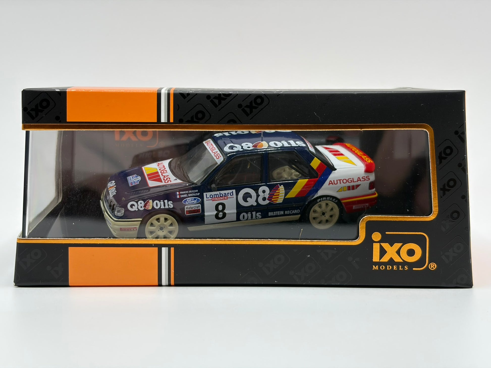 1/43 1991 Ford Sierra RS Cosworth - Delecour / Grataloup - IXO | Model Rally Car