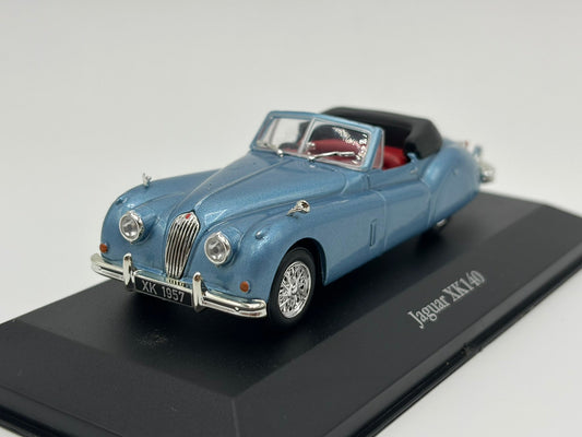 1/43 1957 Jaguar XK140 Convertible - Atlas Editions | Model Car