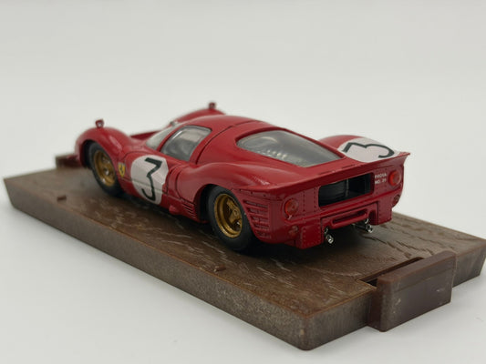 1/43 1967 Ferrari 330-P4 - Bandini / Amon - Brumm | Model Car