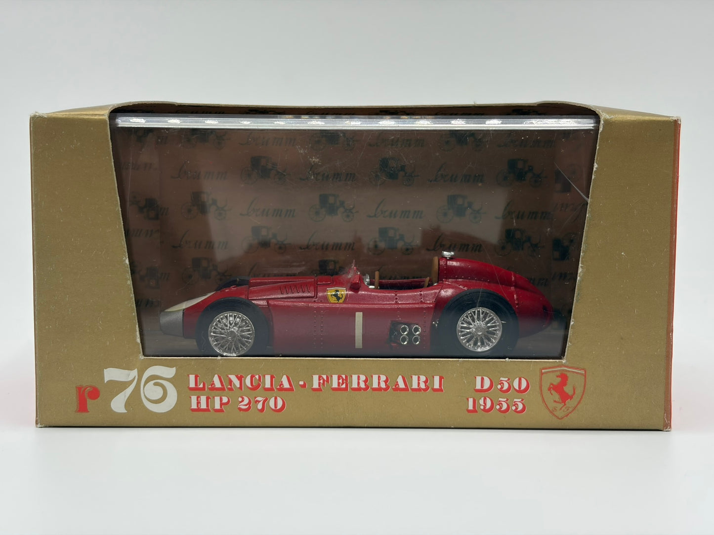 1/43 1955 Lancia D50 - Juan Manuel Fangio - Brumm | Model F1 Car
